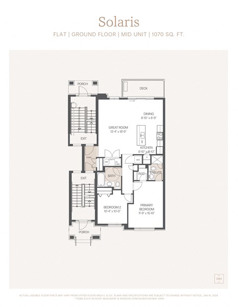 the floor plan of the residences